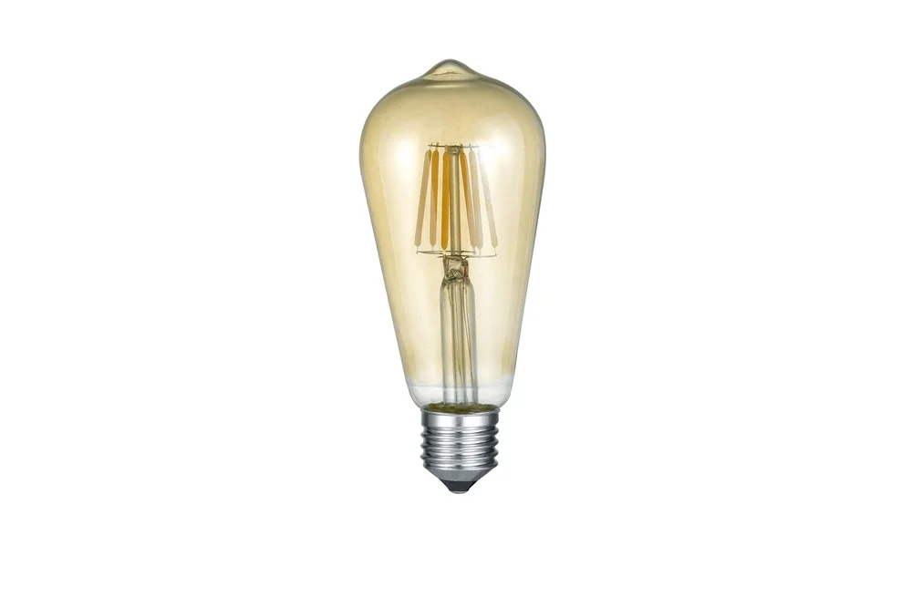 Trio Lighting LK LED E27 filament industrial 6W 420lm 2700K brun v:5465124 Trio Lighting LK LED E27 filament industrial 6W 420lm 2700K brun v:5465124