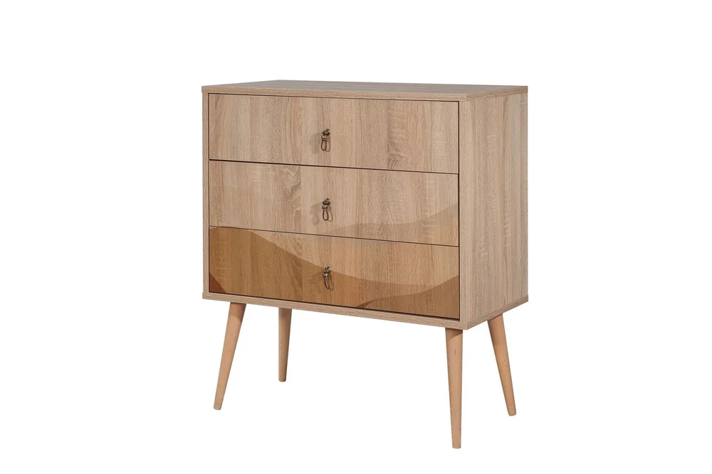 Bertoaria Kommode 80x89 cm Brun v:4903638