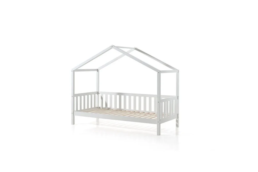 Husseng med gjerde Dallas 90x200 cm Hvit v:2789965