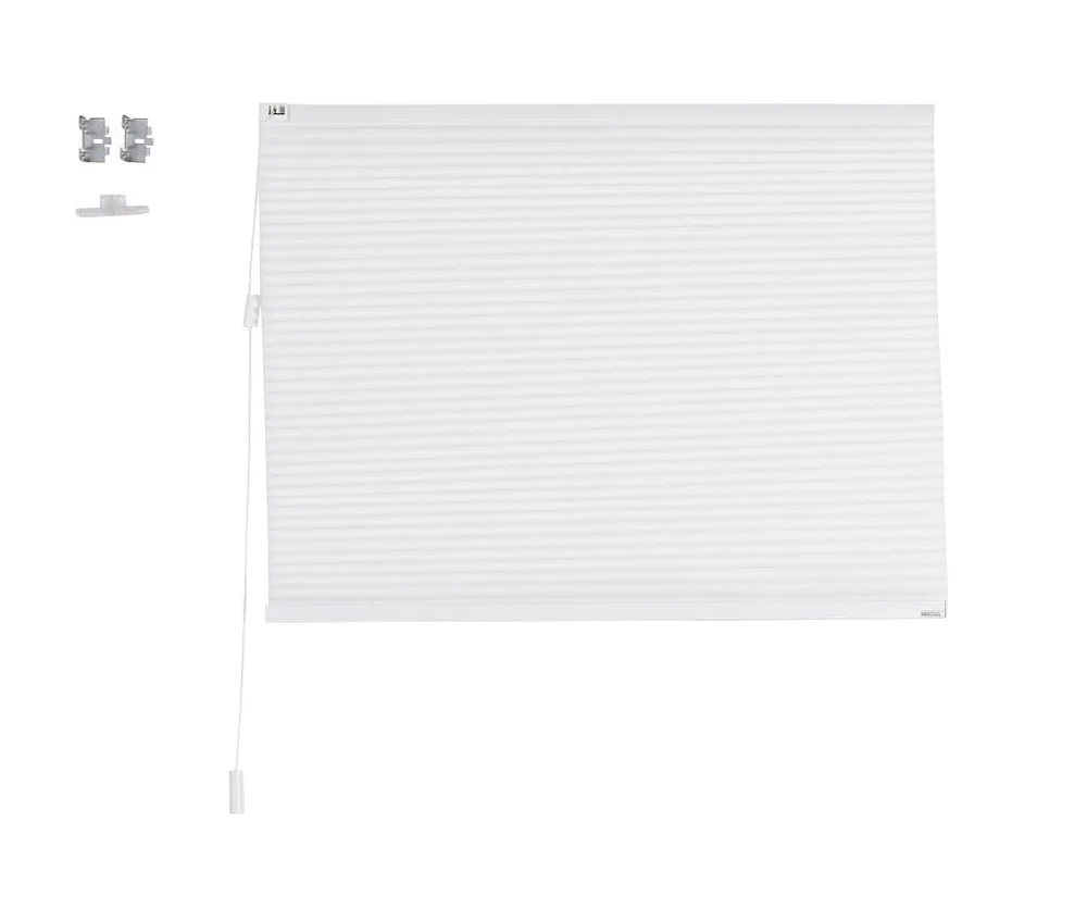 Basic dobbel plisségardin med snortrekk 25mm multi – 25 mm v:1375248 Basic dobbel plisségardin med snortrekk 25mm multi – 25 mm v:1375248
