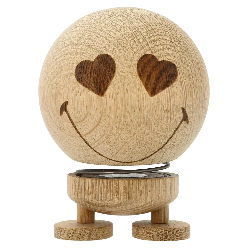 Hoptimist Smiley Love Figur M, Natural Oak v:4906272 Hoptimist Smiley Love Figur M, Natural Oak v:4906272