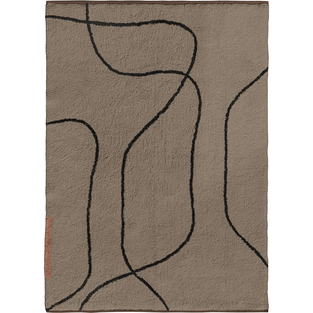 Shadow Teppe 100x140 cm, Brun v:5759496