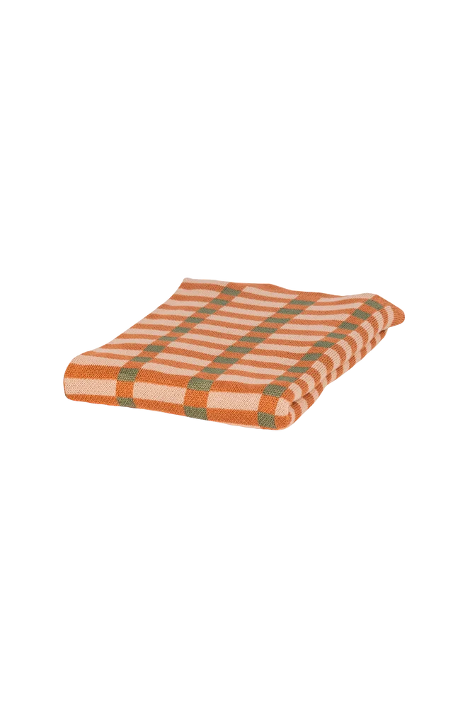 Vola Plaid - Orange - Tekstiler | m v:3847834