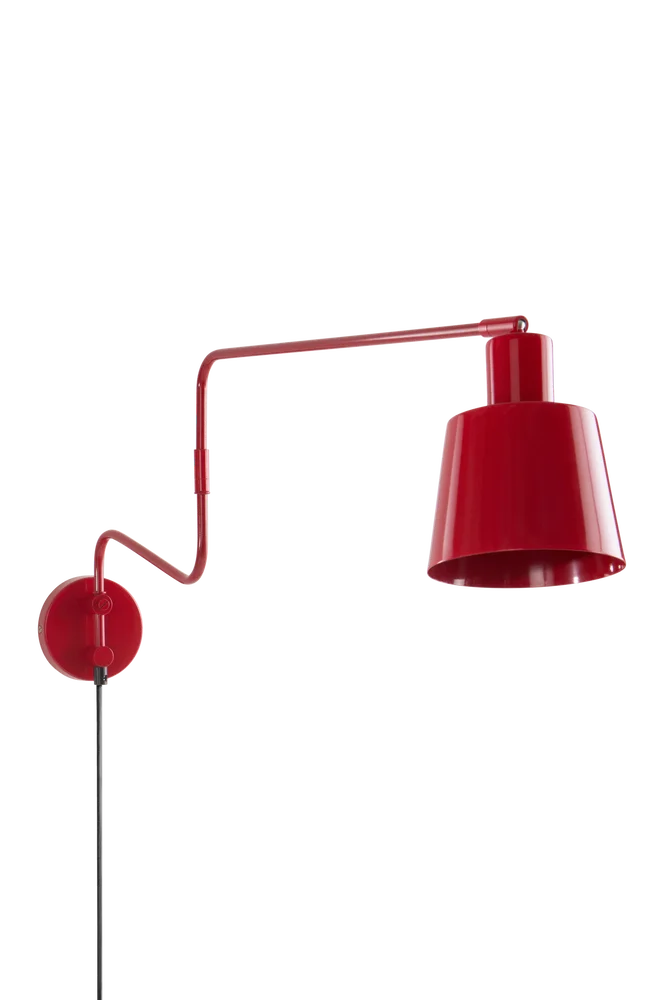 STIG vegglampe – Rød – Belysning | m v:344612 STIG vegglampe – Rød – Belysning | m v:344612