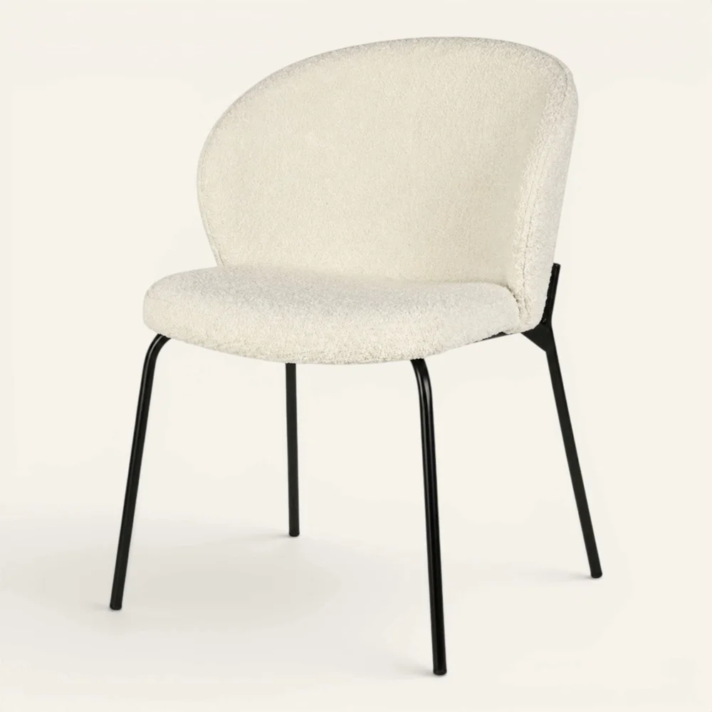 Spisestuestol multi svart - 57x49.5x80 cm v:7180337