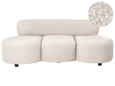 Sofa 3-seter BLAVAND Bouclé Beige v:4891938 Sofa 3-seter BLAVAND Bouclé Beige v:4891938