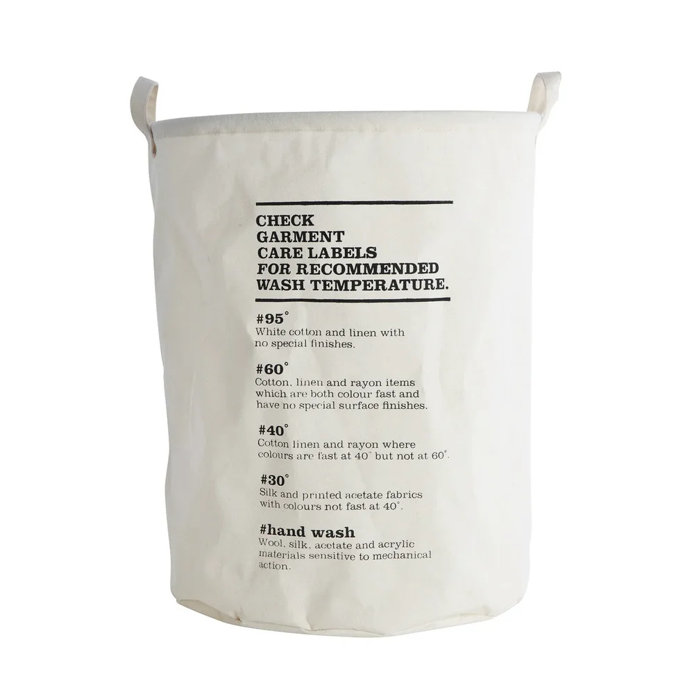 House Doctor skittentøyskurv wash instructions v:5224173 House Doctor skittentøyskurv wash instructions v:5224173