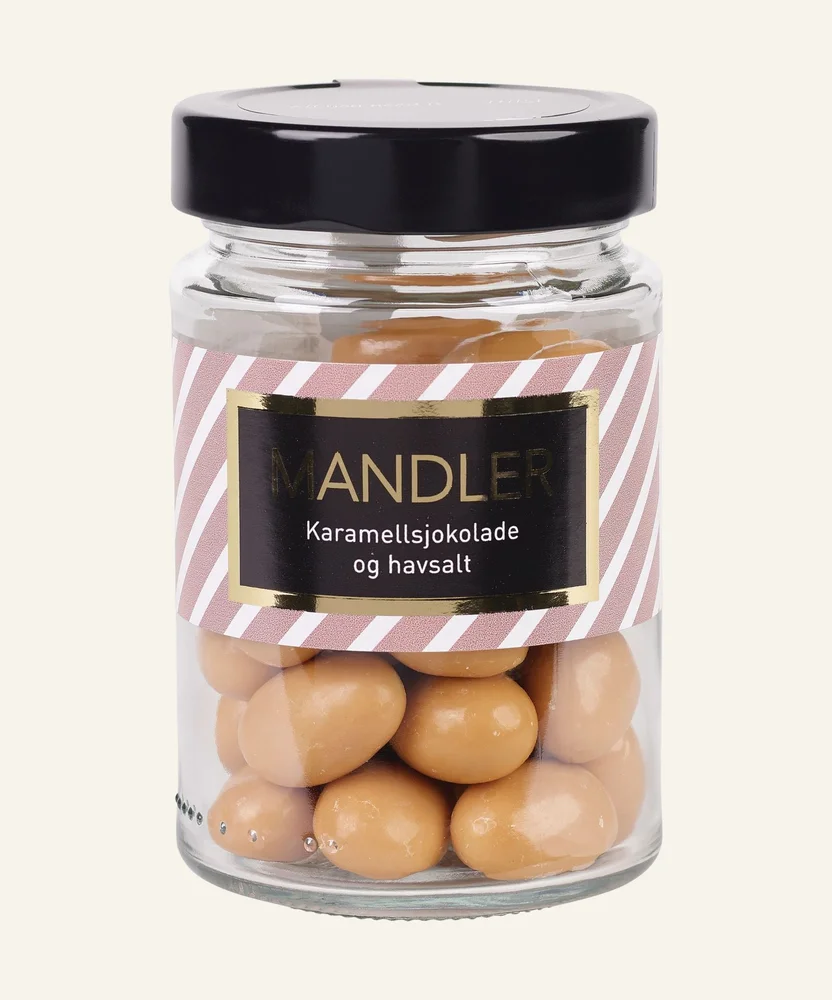 M/karamellsjokolade og havsalt brun - 160 g v:1396424
