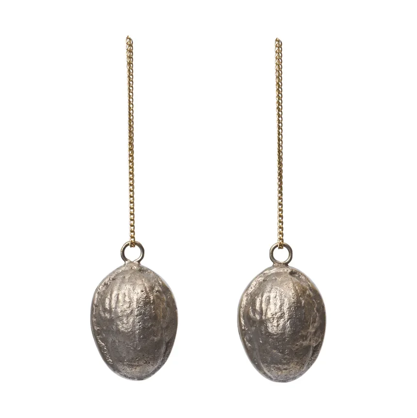 Walnut dekorasjonsanheng 2-pakning v:4429134