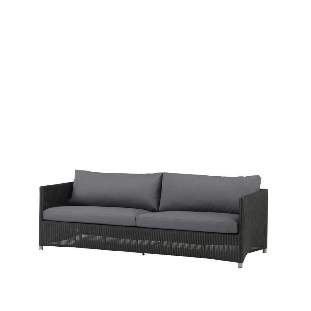 Diamond sofa 3-seter weave v:2790200 Diamond sofa 3-seter weave v:2790200