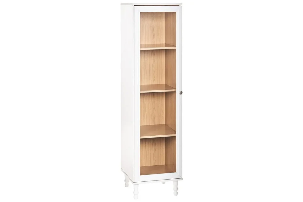 Vitrinskåp Vit, Brun v:5037560