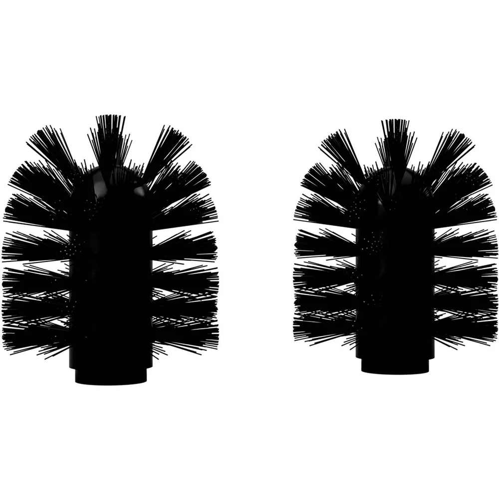 Extra Toalettbørste 2-pk, Sort v:9445464