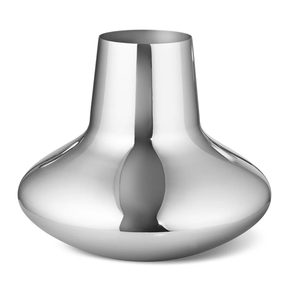 Henning Koppel Vase Large, Rustfritt Stål v:3064488 Henning Koppel Vase Large, Rustfritt Stål v:3064488