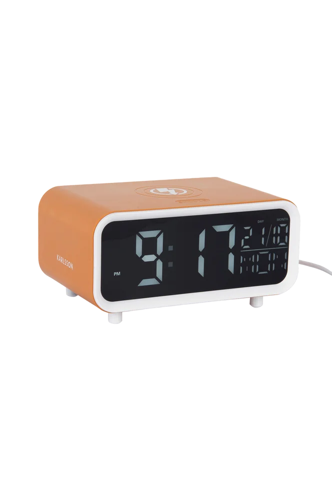 Alarmklokke Chunky LED W. Phone Charger – Gul – Dekor | m v:6395615 Alarmklokke Chunky LED W. Phone Charger – Gul – Dekor | m v:6395615