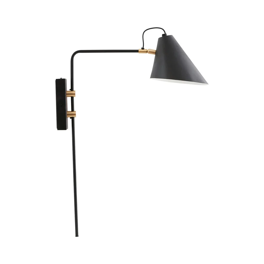 Club Vegglampe, Sort v:9669846 Club Vegglampe, Sort v:9669846