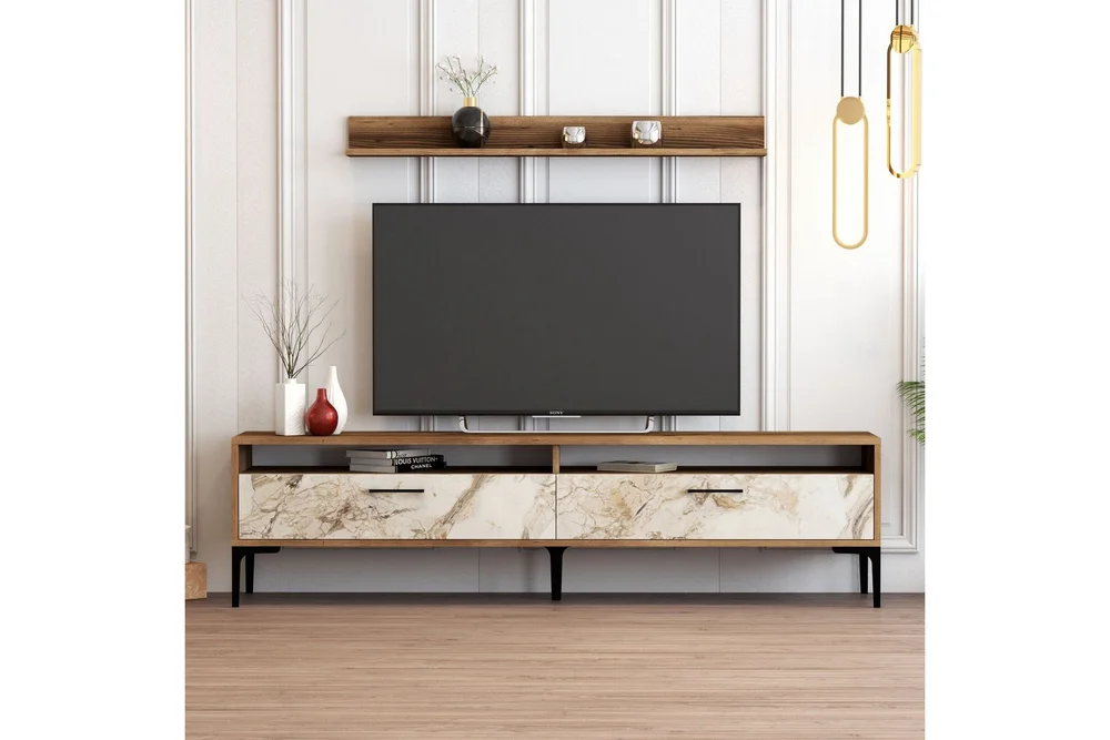 Andifli Tv-møbelsett 180×47 cm v:2322079 Andifli Tv-møbelsett 180×47 cm v:2322079