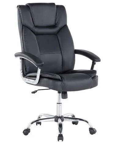 Arbeidsstol ADVANCE Kunstskinn Svart v:9651075 Arbeidsstol ADVANCE Kunstskinn Svart v:9651075