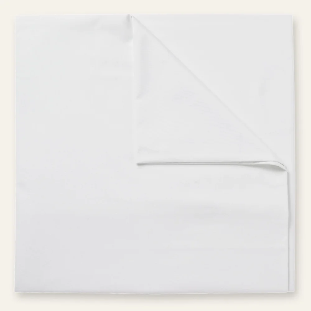 Bomull laken hvit – 150×260 cm v:4817913
