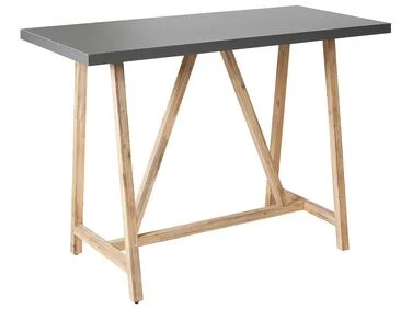 Barbord til hage TALAMONE 140 cm 70 cm Betong Grå v:5520391