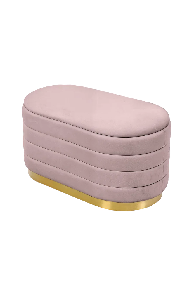 Akord Bella Pouffe – Rosa m v:8611896