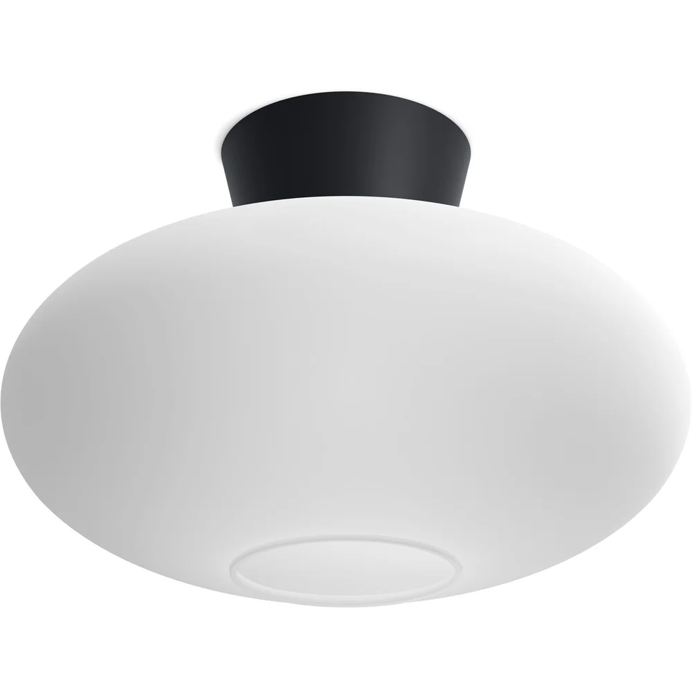 Bullo XL Plafond, Matt Black / Opal v:3036003 Bullo XL Plafond, Matt Black / Opal v:3036003