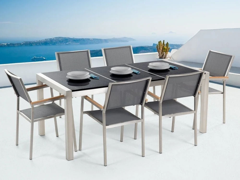 Grosseto Hagegruppe Med Bord + 6 Stoler v:9551932