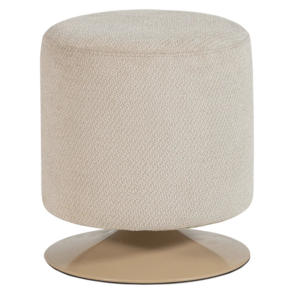Puff med snurrefot Islen 39 cm rundt v:8219978