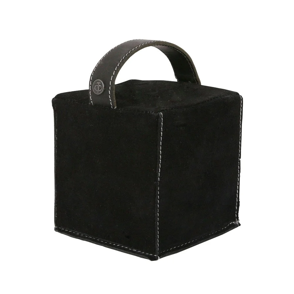 Dørstopper Semsket Skinn 2,5 kg, Sort/Sort v:862825