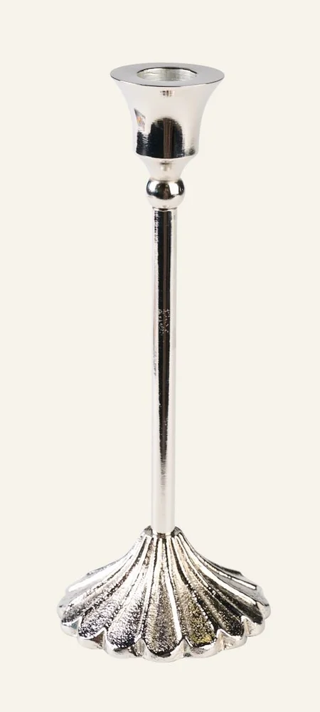 Lysestake sølv – 8,5×8,5×22,5 cm v:5985744 Lysestake sølv – 8,5×8,5×22,5 cm v:5985744