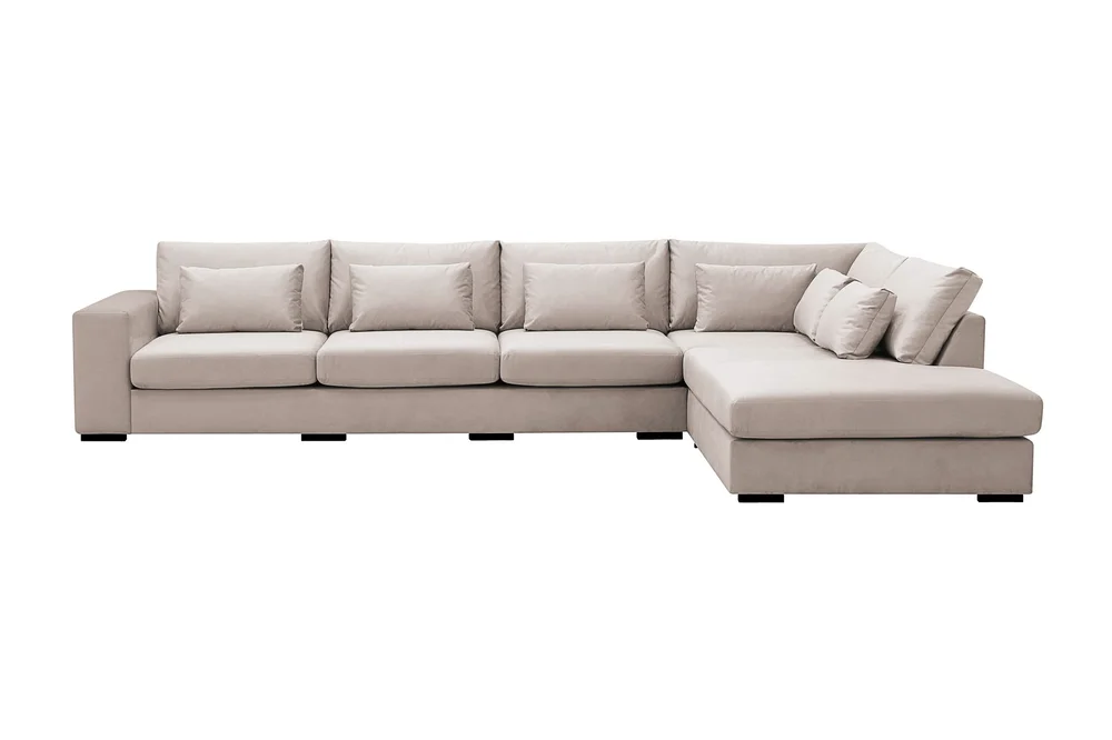 Grande 5-seters Sofa med Sjeselong Høyre v:1268468