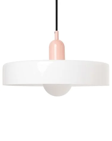 Pendellampe PAALA Glass Hvit v:8458193