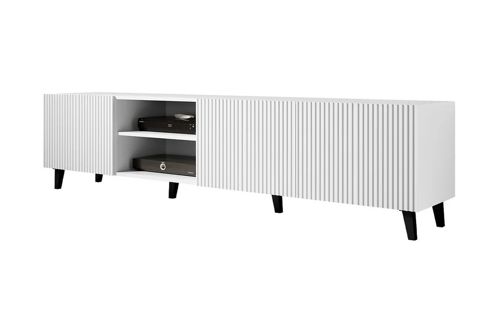 Juniskär Tv-bänk 40x52x200 cm Scandinavian Choice Vit v:3188136