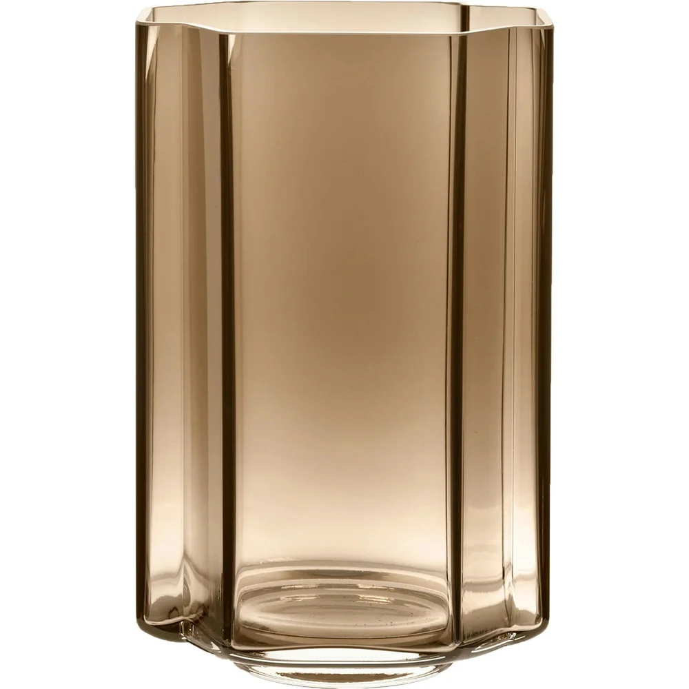 Funki Asymmetric Vase 34 cm, Røyk v:5896159 Funki Asymmetric Vase 34 cm, Røyk v:5896159