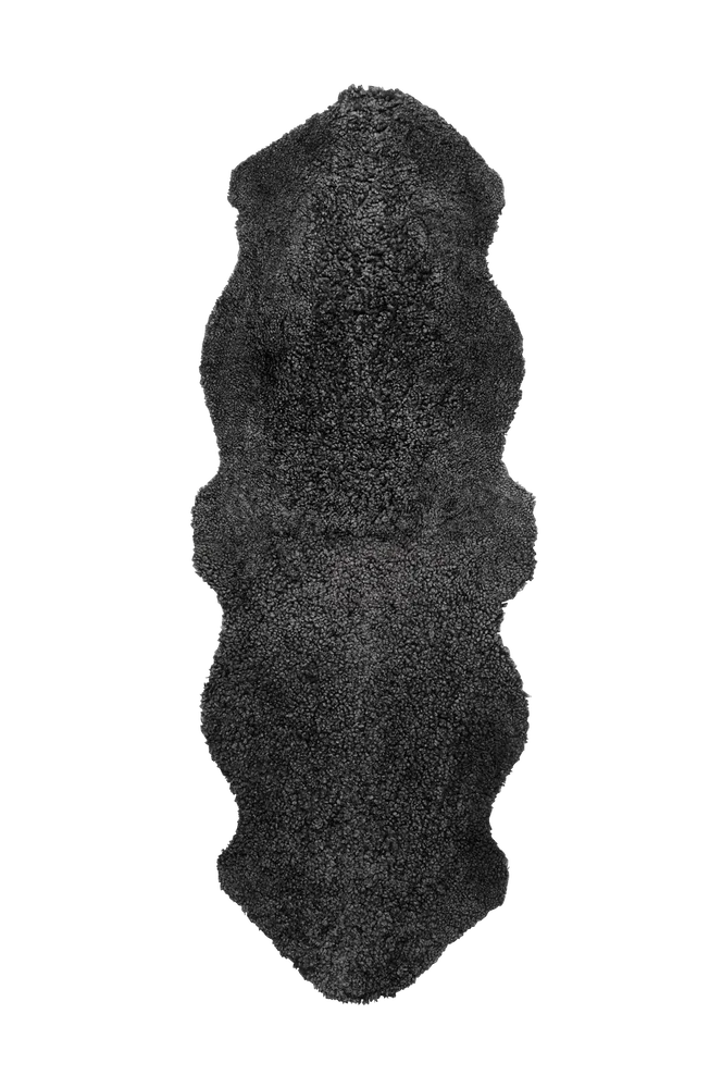 Saueskinn Curly Dobbelt – Grå – Tepper | m v:4632313 Saueskinn Curly Dobbelt – Grå – Tepper | m v:4632313