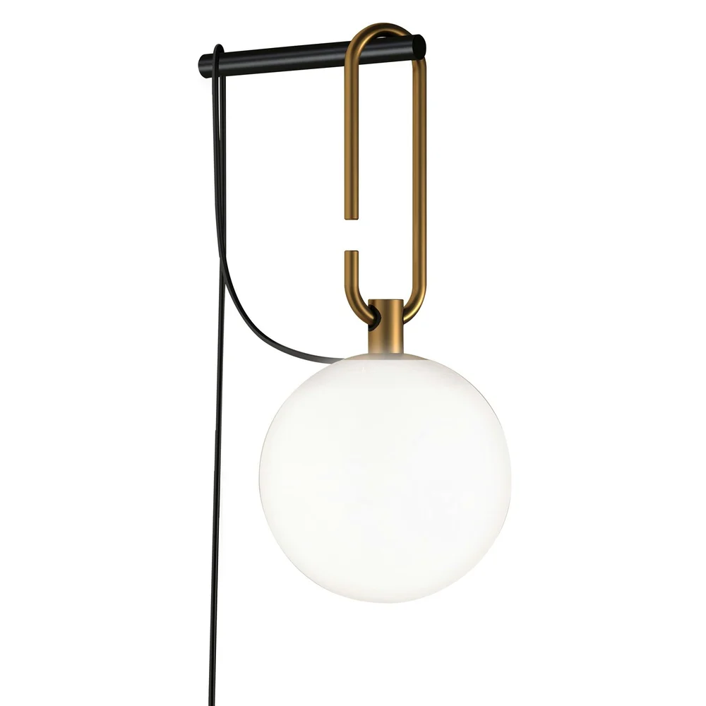 NH Vegglampe, Svart / Messing v:8293814 NH Vegglampe, Svart / Messing v:8293814
