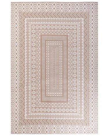 Teppe BAGLAR Hvit 200 x 300 cm Jute v:9191842