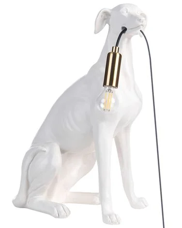 Bordlampe Hund SPRINT Hvit v:3293505