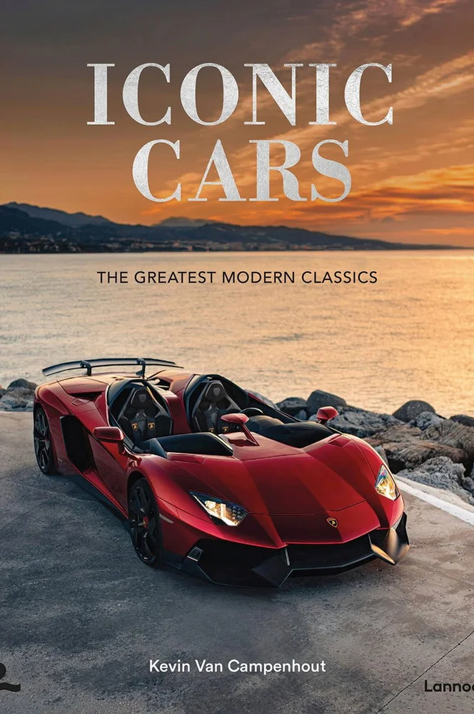 Coffee Table Book – Iconic Cars – Rød – Dekor | m v:3745652