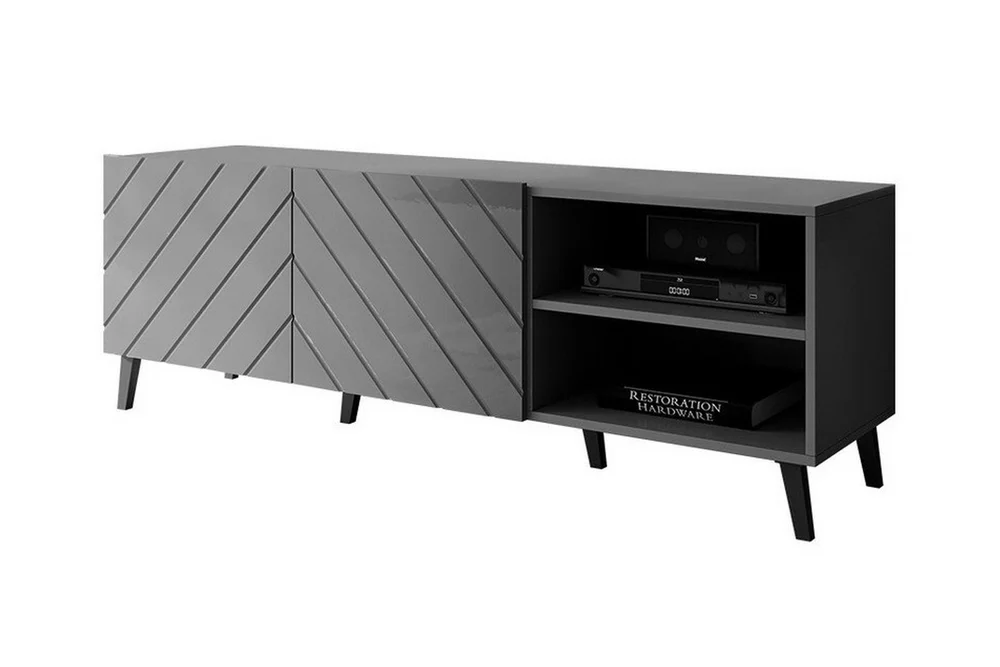 Strontian Tv-skåp 150 cm Scandinavian Choice Graphite v:3537653