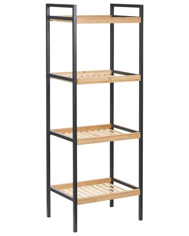 4-lags hylle TAJZARA Bambus Lysebrun v:2500600