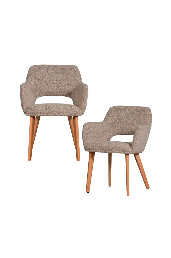 Murat spisestol – sett med 2 – Natur m v:4138183
