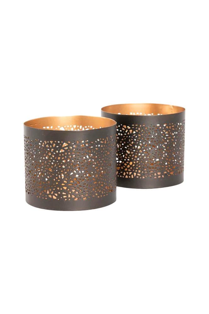 Lagos Candle Lantern 2-pk – Grå – Dekor | m v:4181265 Lagos Candle Lantern 2-pk – Grå – Dekor | m v:4181265