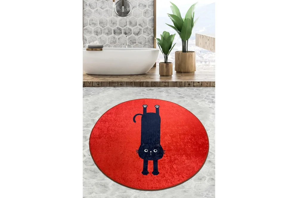 Parkesh Baderomsmatte 100 cm Rund v:6593678 Parkesh Baderomsmatte 100 cm Rund v:6593678