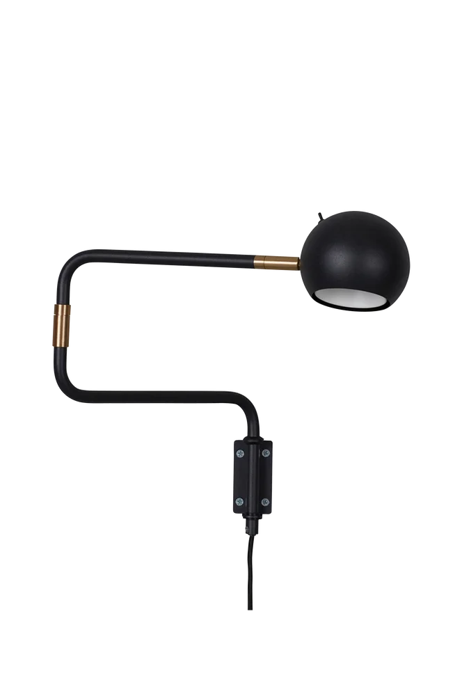 Vegglampe YES! 62 cm - Svart - Belysning | m v:7954248