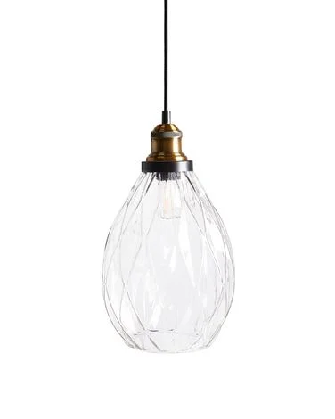 Pendellampe COOSA Glass Gjennomsiktig v:2420463
