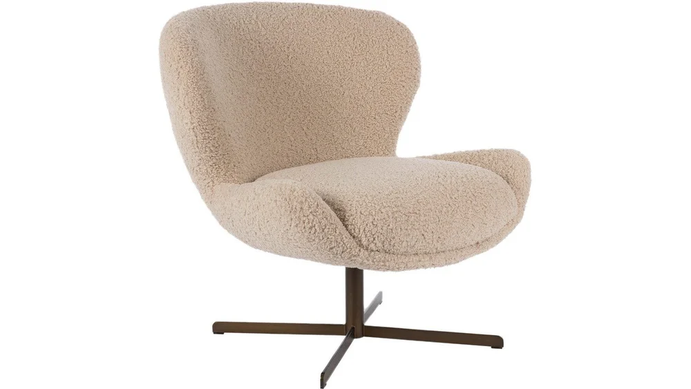 Lenestol NFG Molli med sving Beige v:7207430