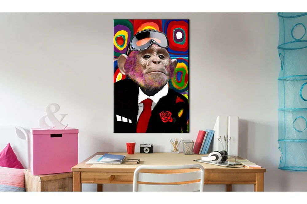 Tavle Mr. Monkey 80X120 v:5819394