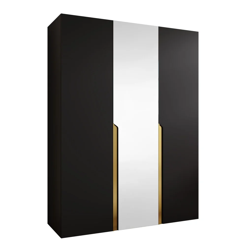 Milias Garderobeskap med speil 150×202 cm v:3040605 Milias Garderobeskap med speil 150×202 cm v:3040605