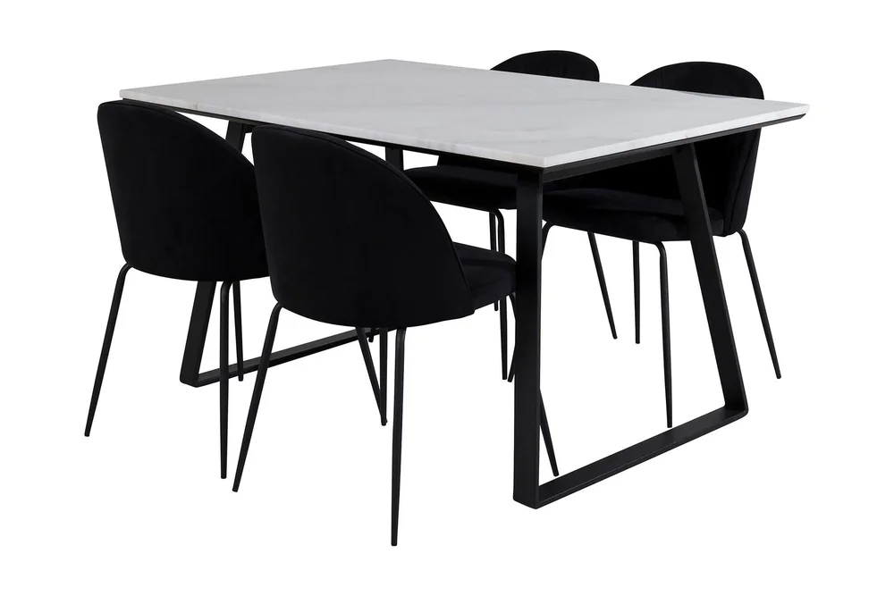 Admira Spisegruppe 140 cm inkl. 4 Foyos Stoler v:2950871 Admira Spisegruppe 140 cm inkl. 4 Foyos Stoler v:2950871
