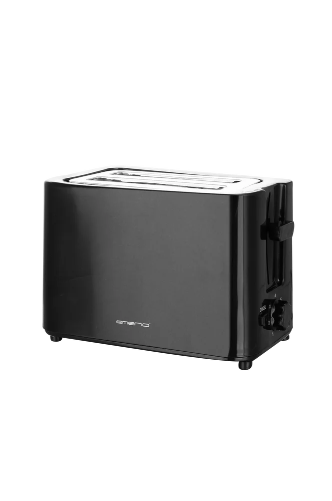 Brødrister 2 skiver 700 Watt Svart – Svart – Kjøkken & husholdning | m v:3239701